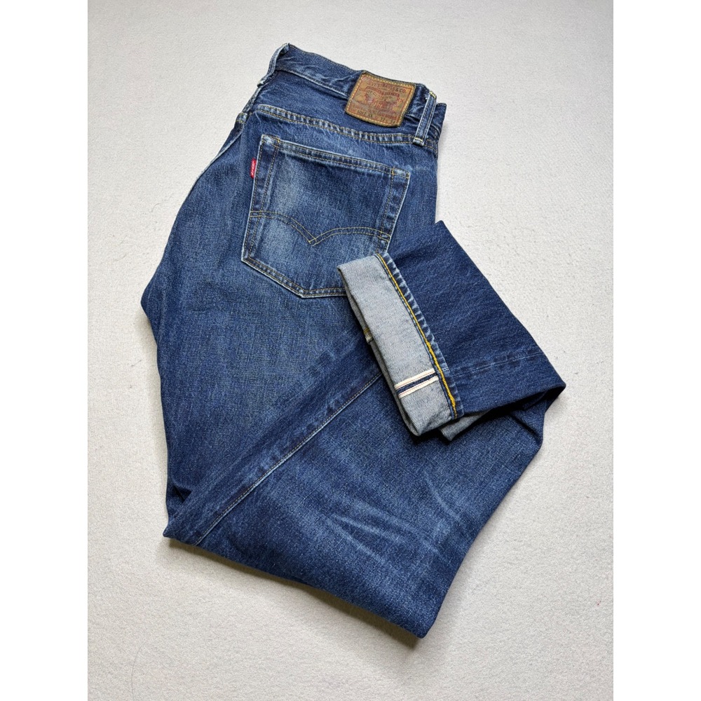 Levi's Jeans Mens 32x34 Blue 501Z XX LVC Big E Selvedge Vintage Clothing